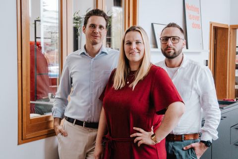 Ivonne, Tom und Sven